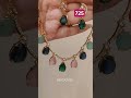 multi color necklace set
