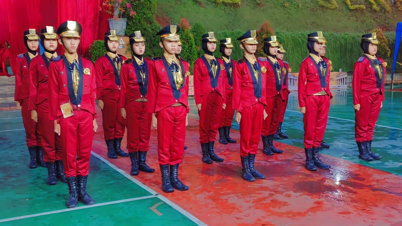 Variasi Pelajar Teladan Indonesia! Penampilan Paskibra SMPN 34 Kota Bekasi | LKBB AKRABIS 4 2023