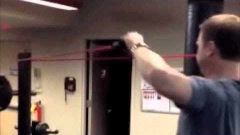 Face pull with external rotation