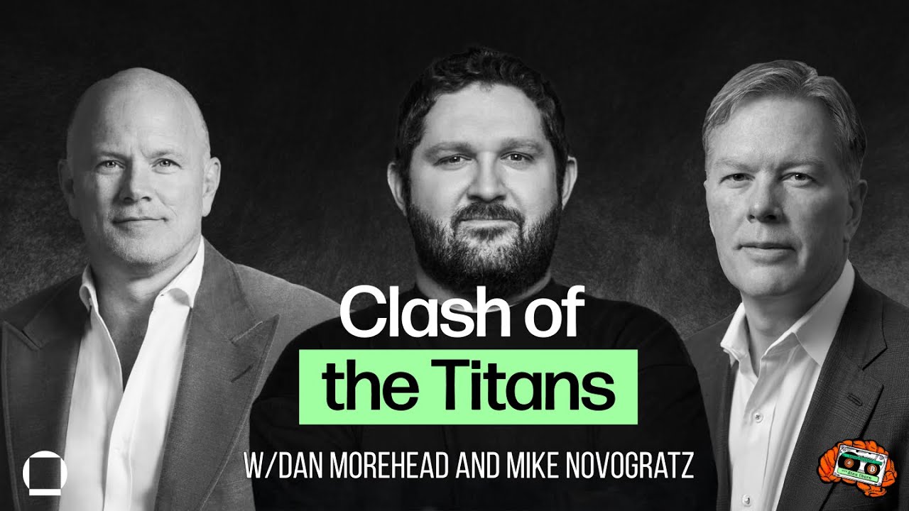 Clash of the Titans with Dan Morehead and Mike Novogratz