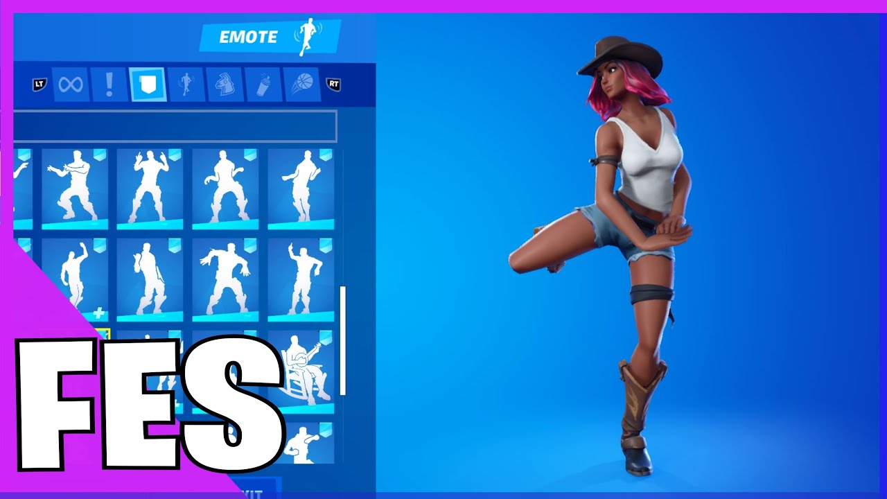 Fortnite Calamity Skin With all my Fortnite Dances & Emotes! YouTube
