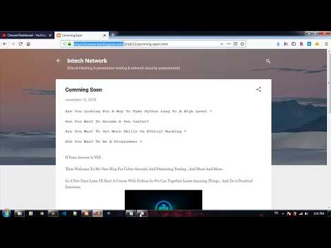 learn python programming and ethical hacking at the same time 2018/2019