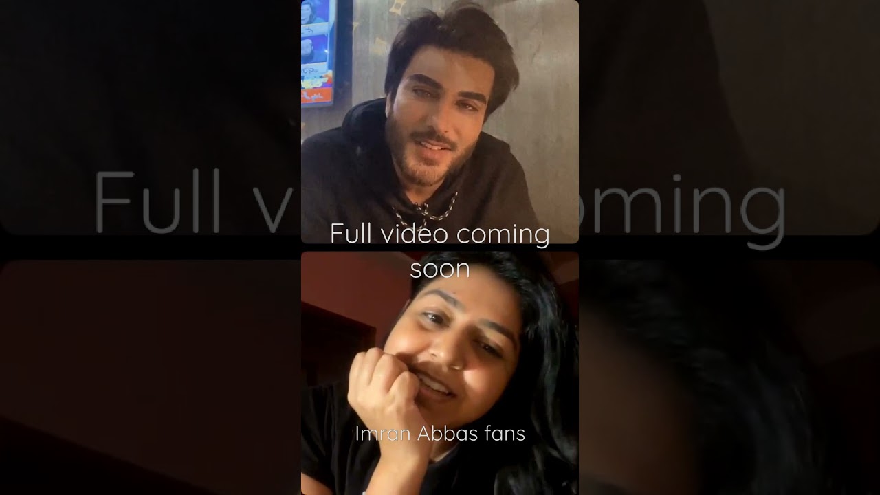 Imran Abbas live with his old PR Manager Anika | 