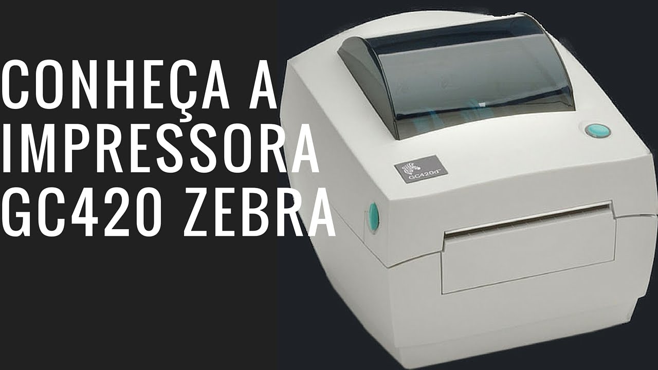 Impressora GC420 Zebra - Codeprint - YouTube
