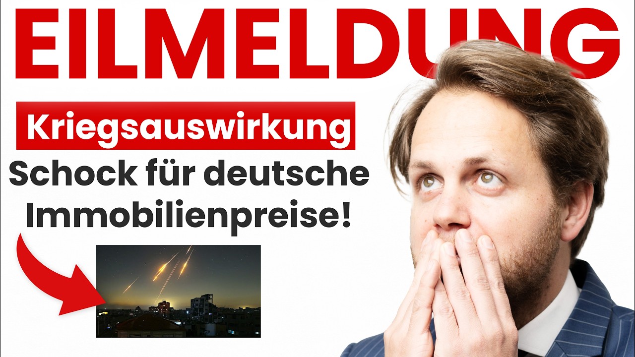 Iran-Schock! Der deutsche Immobilienmarkt wird die Konsequenzen spüren!