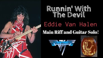 Van Halen Runnin With The Devil main riff and solo!