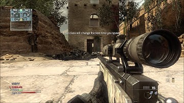 Random 360 no scope on Modern Warfare 3