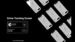 Designing app | Driver Tracking Application like Uber screenshot 1