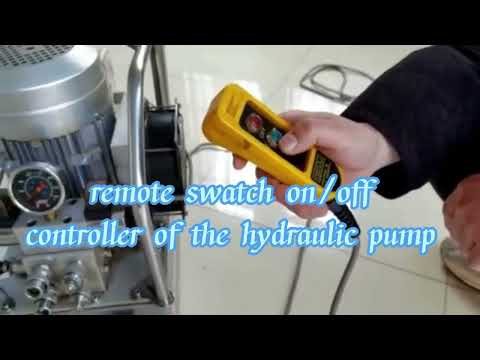Hydraulic Pump & Torque Wrench Use Method