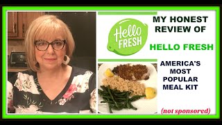My Honest Review of the "HELLO FRESH" Meal Delivery Kit And My Experience Making One Of The Meals. screenshot 4