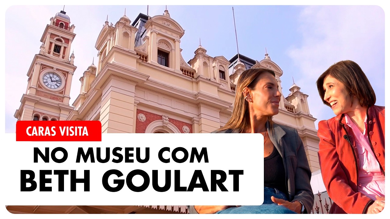 BETH GOULART abre o coração e revisita memórias no MUSEU DA LÍNGUA PORTUGUESA | CARAS VISITA #20