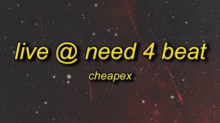 CheapeX - Live @ Need 4 Beat (best part + looped) | sherman crab song