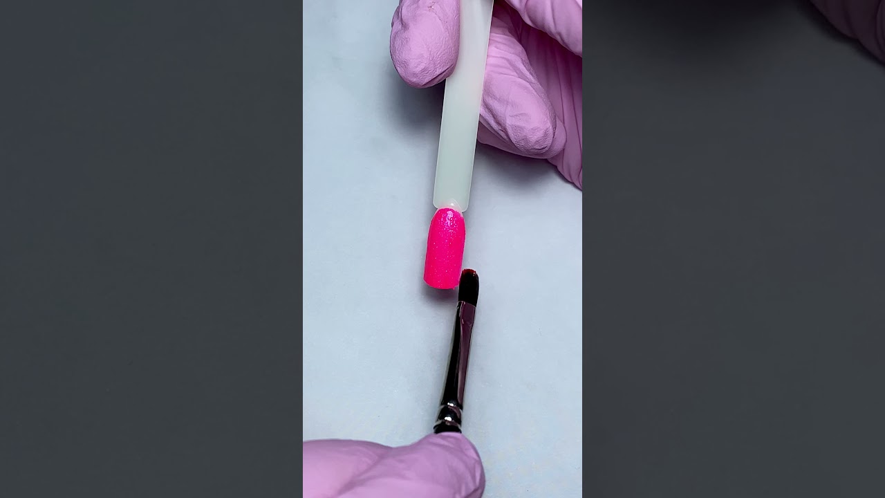 UV / LED Color Gel - Glimmer Neon Pink - Art. 80129