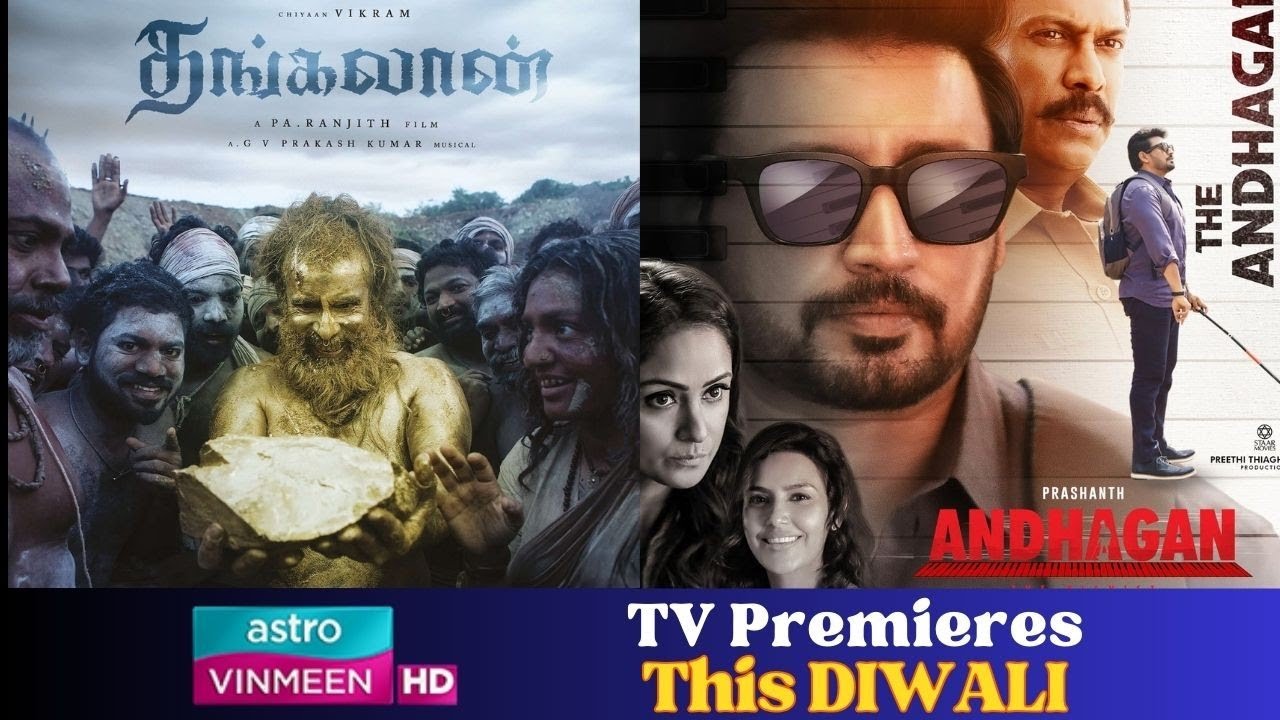 Thangalaan & Andhagan TV Premiere Confirmed 