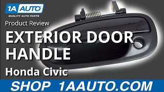 1ADHE00176 1996-00 Honda Civic Exterior Outside Outer Door Handle