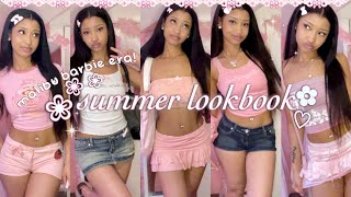 summer lookbook ♡ pink malibu barbie inspired!