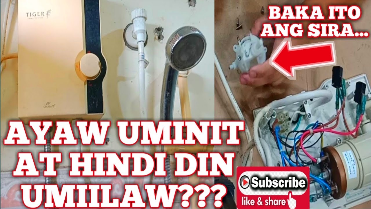 HOW TO REPAIR CHAMPS TIGER WATER HEATER YouTube