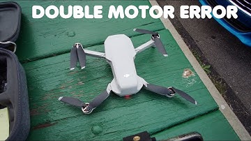 DJI Mavic Mini Update V01.00.0500 Double Motor Speed Error