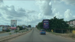 Kumasi Drive Tour: Santasi Anyinam Stretch. Kumasi-Ghana.