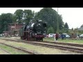 Dampflok 03 2155 auf der Kaiserbahn Hagenow - Zarrentin am 17.08.2013