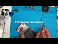 Huawei P40 pro disassembled Lcd change screen replacement tear down broken repair