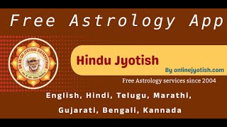 Hindu Jyotish - Free Jyotish app - Multilingual Astrology app - get 100 years predictions for free screenshot 3