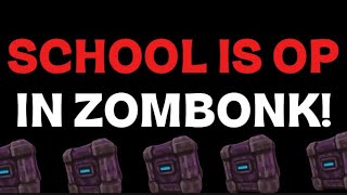 I explored the new school map in ZOMBONK VR! #zombonk 