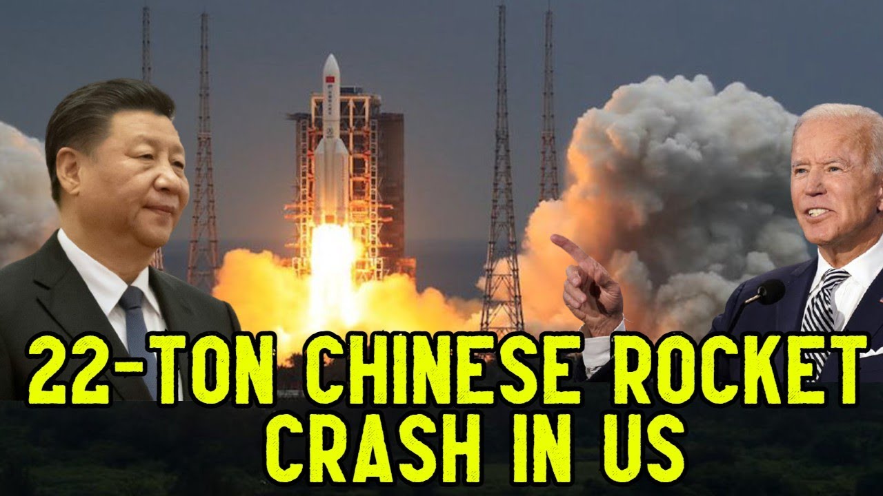 22 Ton Chinese Rocket Falling Back To Earth At About 17,401 Mph Could