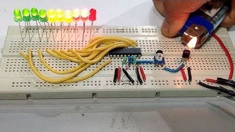 DIY:  LED THERMOMETER USING LM3914 AND LM35.