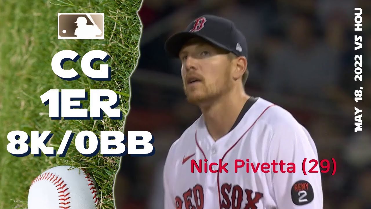 Nick Pivetta's 1ER complete game, May 18, 2022