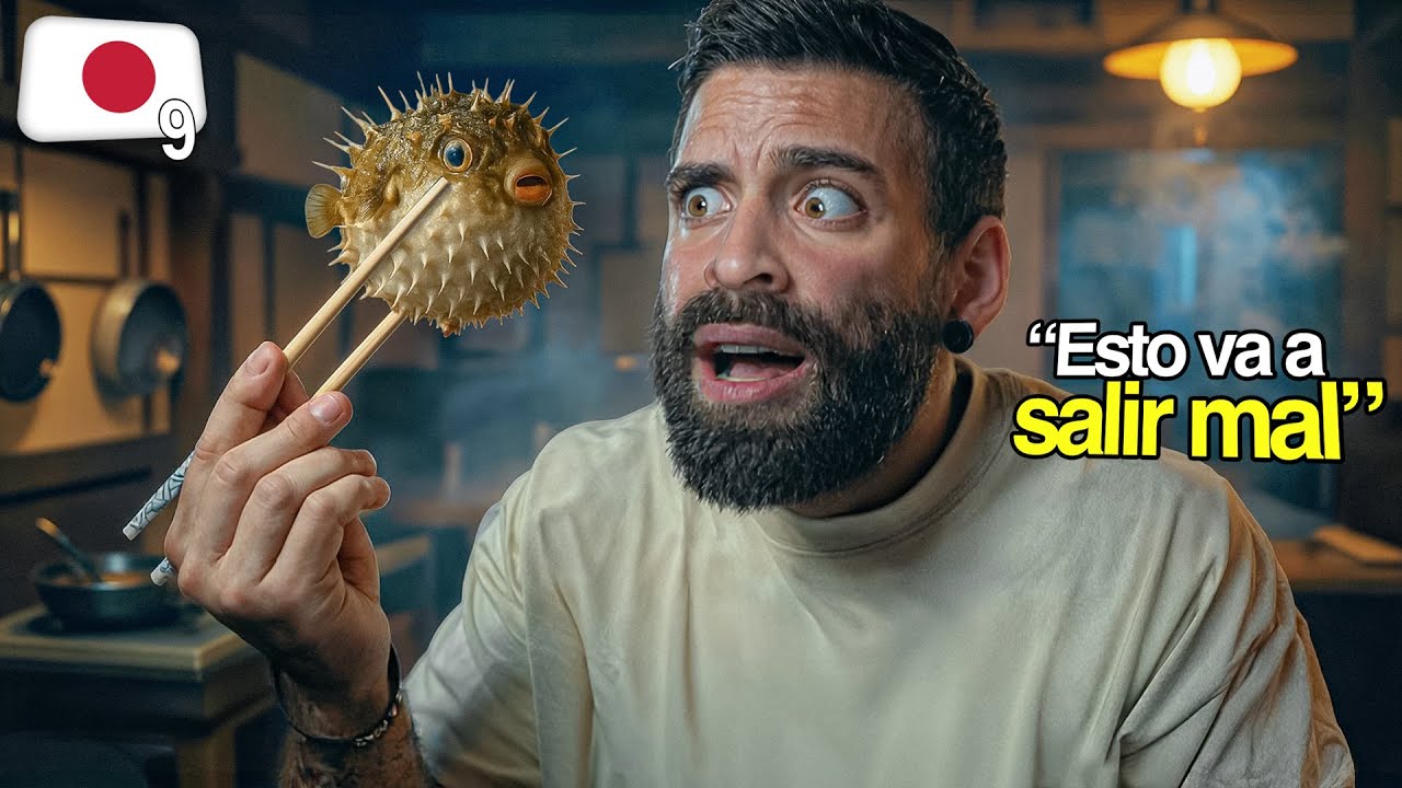 COMÍ el PEZ MÁS PELIGROSO de JAPÓN y CASI ME ARREPIENTO...