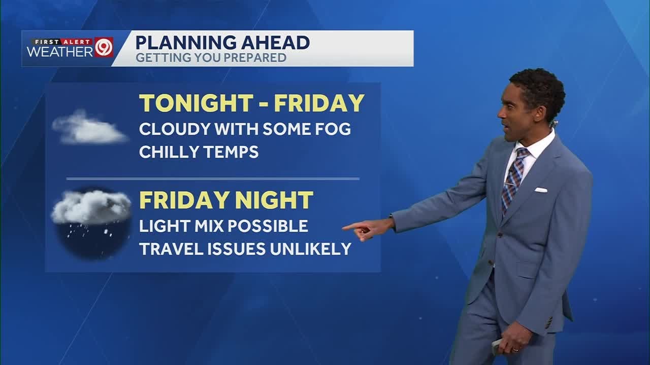 Cloudy and chilly start to 2026, but a warm-up is on the way for Kansas ...