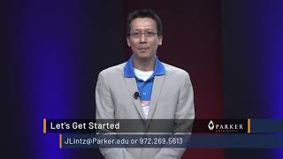 Dr Lintz discussing Health Information Management at Parker University