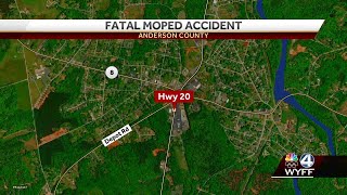 Moped driver killed in accident on Upstate highway, coroner says
