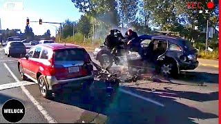 70 Tragic Moments! Total Best Dashcam Crashes Got Instant Karma | Idiots in Cars compilation 2024