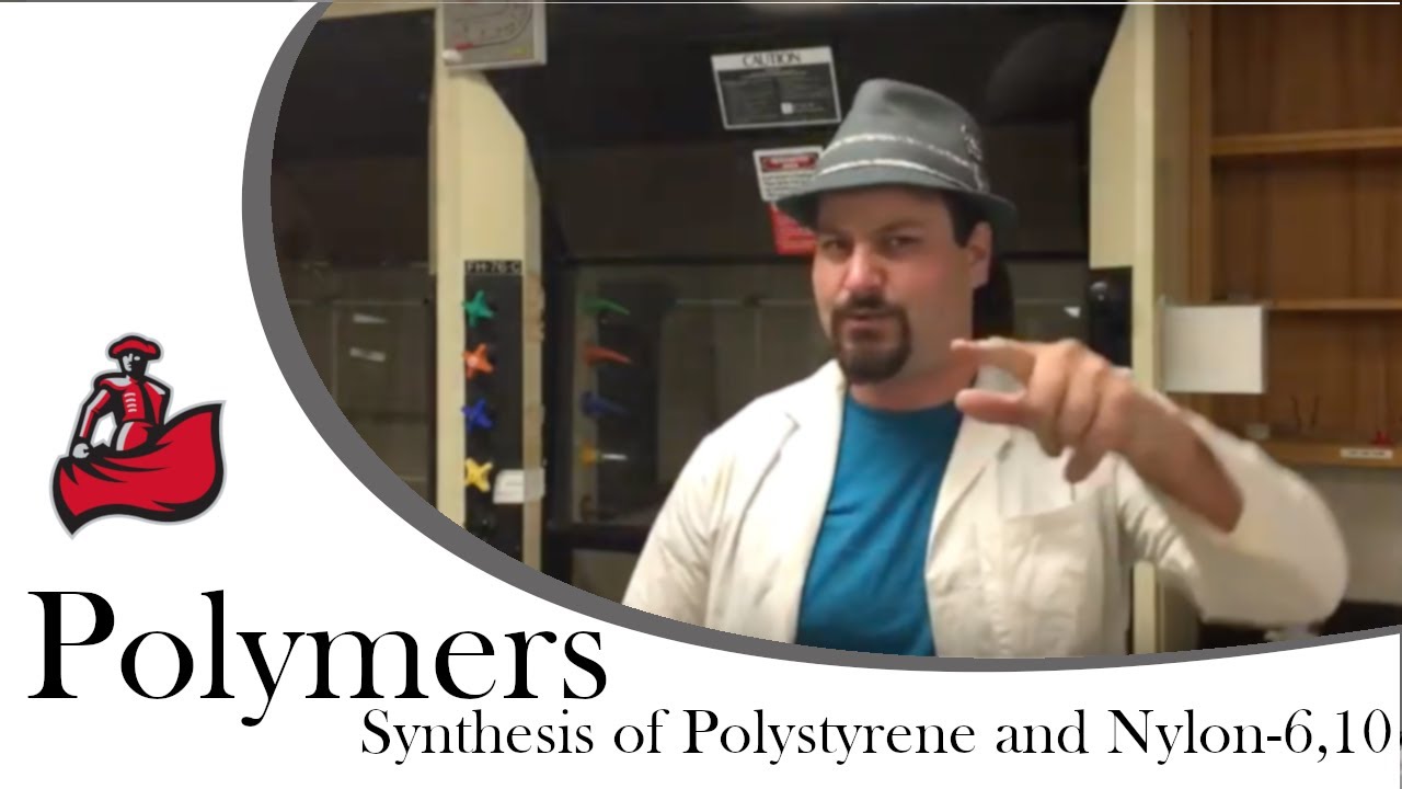 polymers (styrofoam & nylon)