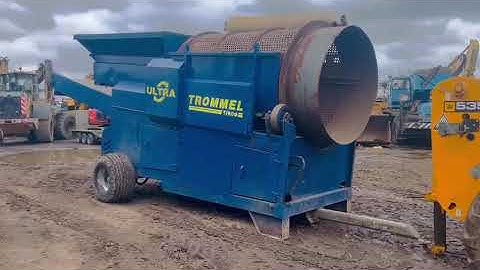 ULTRA T-1500 COMPACT ROBUST TROMMEL SCREENER C/W DEUTZ ENGINE