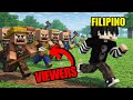 Minecraft, But I Let the Viewers Destroy my World (Tagalog) 😱🔥