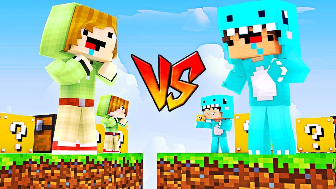 ⁣ISLA de BEBE MILO NOOB VS ISLA de VITA NOOB ? MINECRAFT