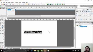 Tutorial Swish Max membuat tulisan rainbow