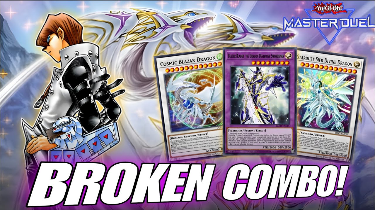 BROKEN BLUE EYES BUSTER BLADER DECK!🔥 | Yu-Gi-Oh! MASTER DUEL