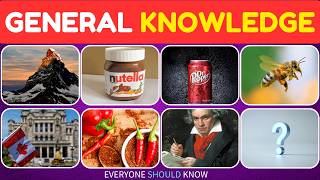 General Knowledge Trivia Quiz! 🧠 | 60 Questions Everyone Should Know – Do You?