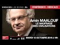 Confrenceddicace damin maalouf  le naufrage des civilisations