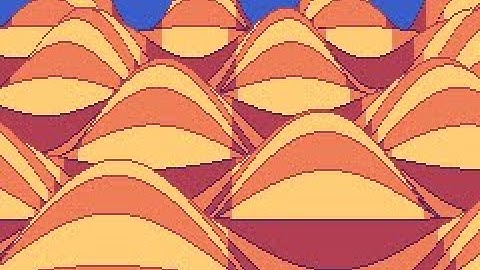 TIC-80 ShowCase #290 - Mountain Range