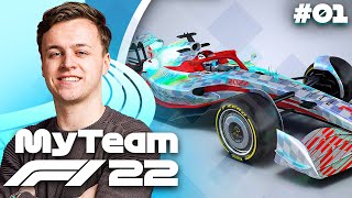 HET BEGIN VAN EEN NIEUW TEAM! - F1 22 MyTeam #1