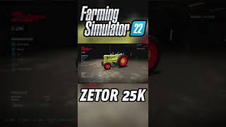 Zetor 25K - FS22 Bonus Tractor