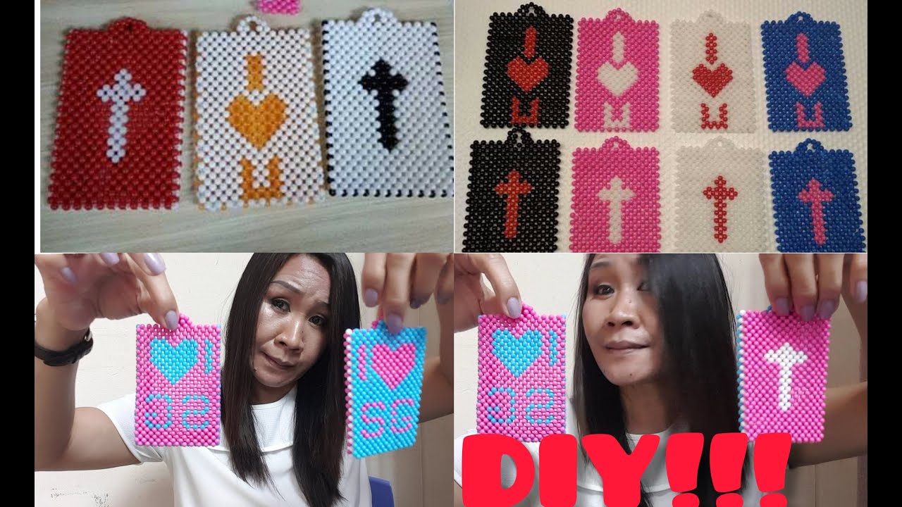 DIY BEADS CARD HOLDER CREATIVE DESIGN OF MINE YouTube