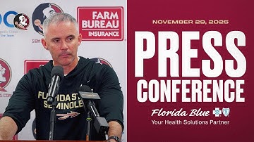 Florida Post Game Press Conference HC Mike Norvell