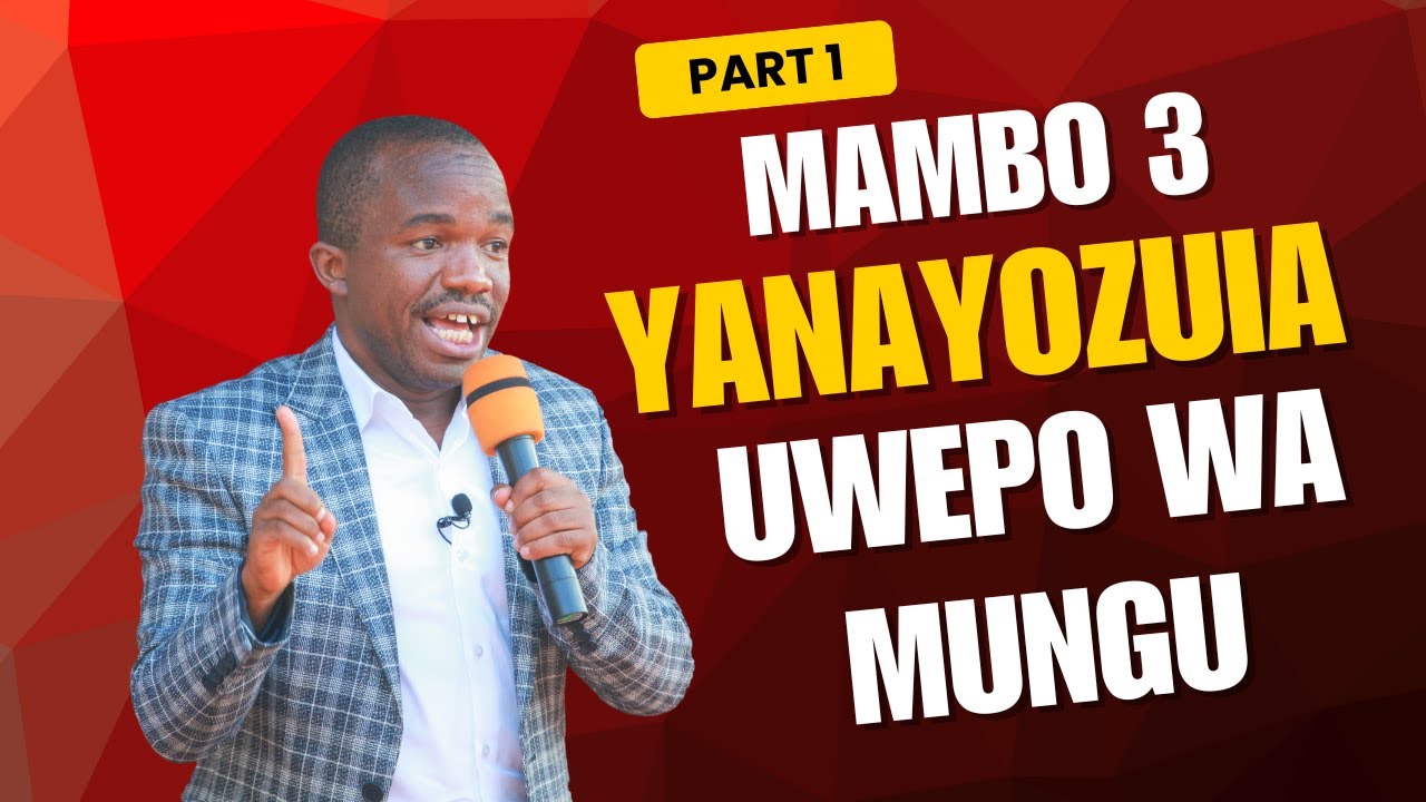 MAOMBI ASUBUHI :: NINI KINAZUIA UWEPO WA MUNGU