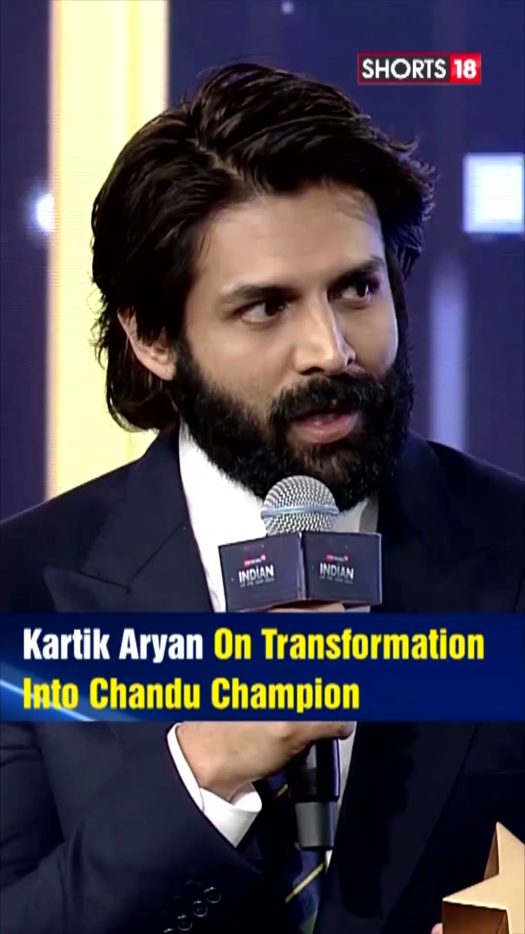Kartik Aaryan Talks About His Transformative Journey For Chandu Champion | N18S | #shorts